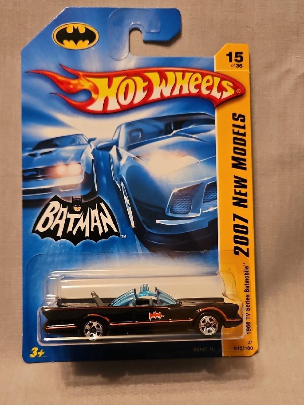 2007 Hot Wheels 1966 TV Series Batmobile New Models 15/36